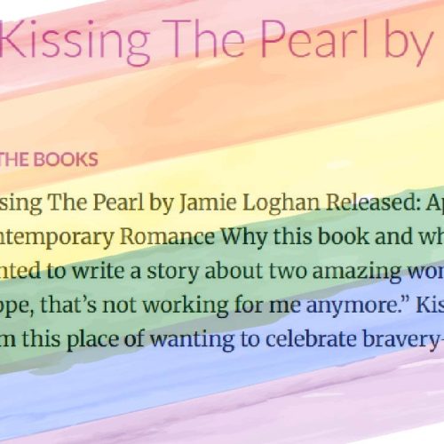 All About Kissing The Pearl by Jamie Loghan