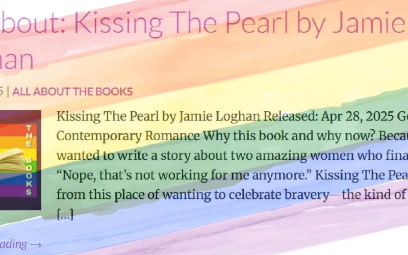 All About Kissing The Pearl by Jamie Loghan